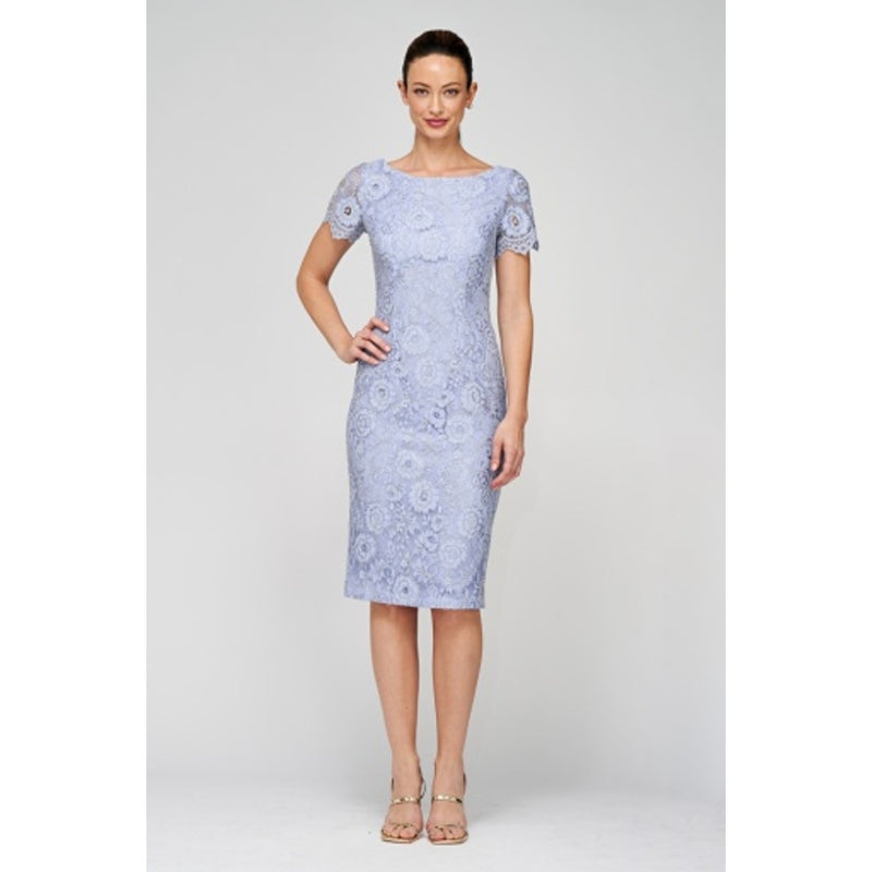 JS Collections - Womens Aurelia Lace Cocktail Dress