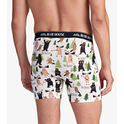 Little Blue House - May the Forest Be with You Mens Boxer Brief