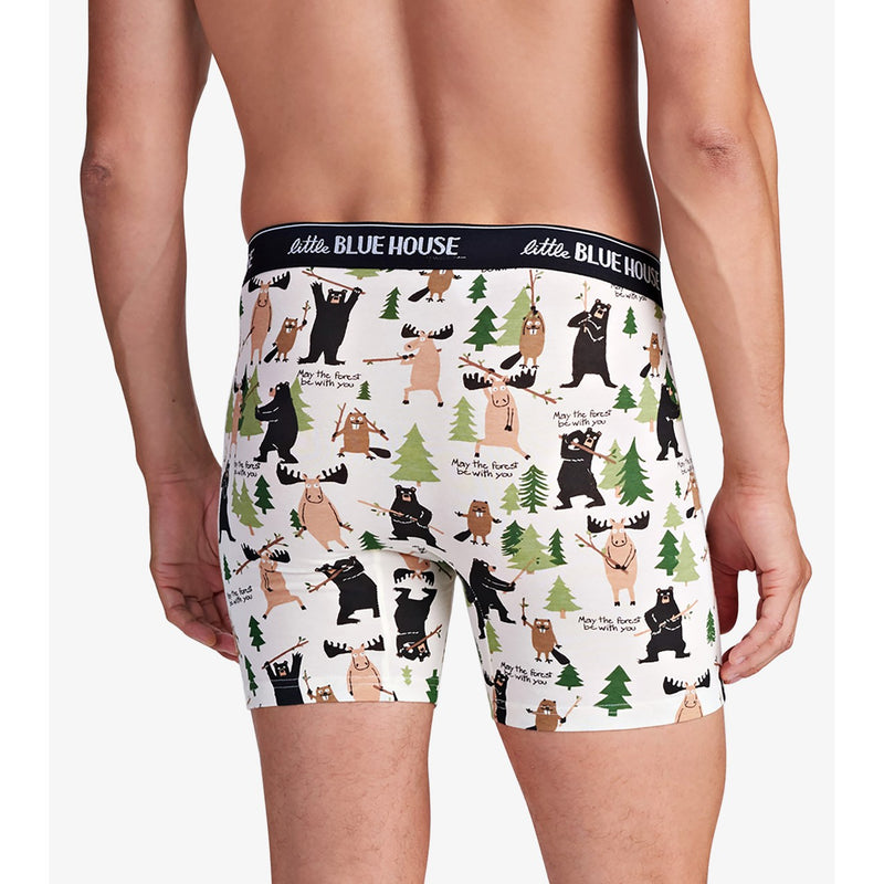 Little Blue House - May the Forest Be with You Mens Boxer Brief