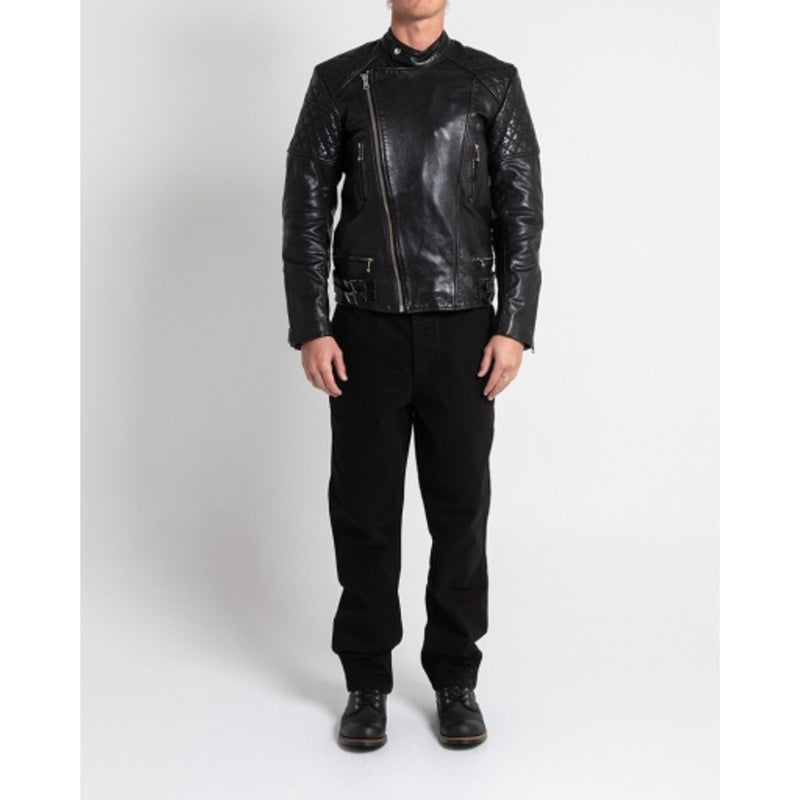 Deus Ex Machina - Mens Lightning Leather Jacket
