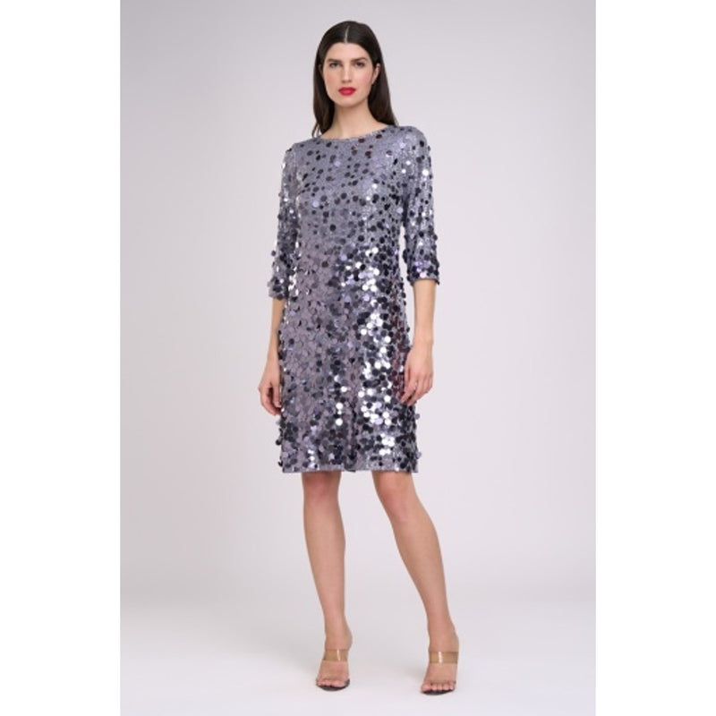 JS Collections - Womens Letitta 3/4 Sleeve Cocktail