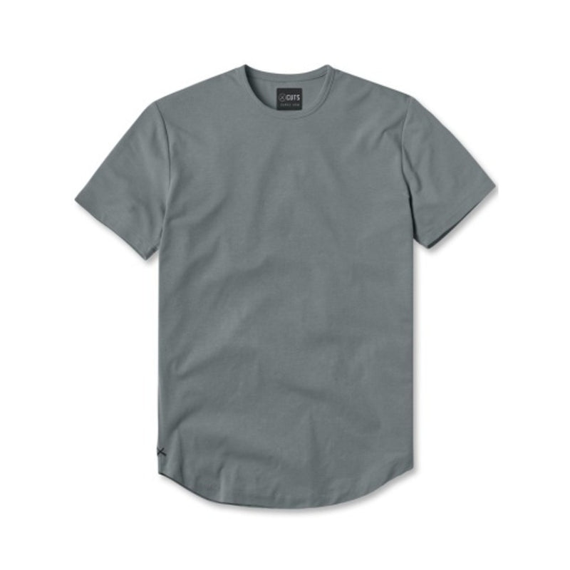 Cuts - Mens Ao Curve-Hem Tee - Sage