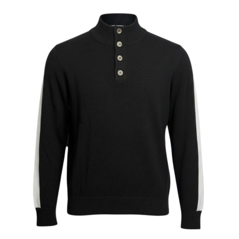 Hope & Henry - Mens Organic Mock Neck Sweater