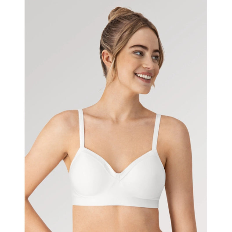 Hanes - Womens Foam Evolution Women’S Wireless Bra with Smoothtec Band