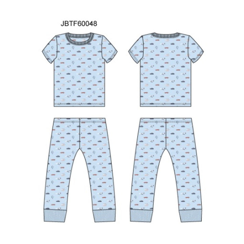 Janie and Jack - K Sl Blue Trvl Sleep Sb1 S0