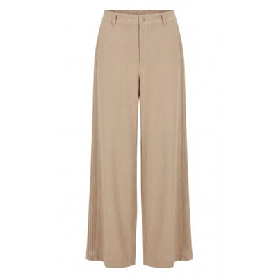 Liverpool Los Angeles - Womens Hr Wide Leg Pant with Pintuck Side Panel