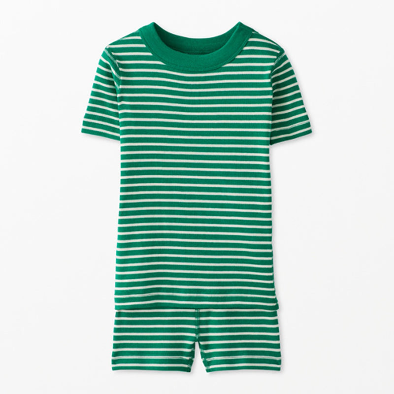 Hanna Andersson - Kids Striped Short John Pajama Set