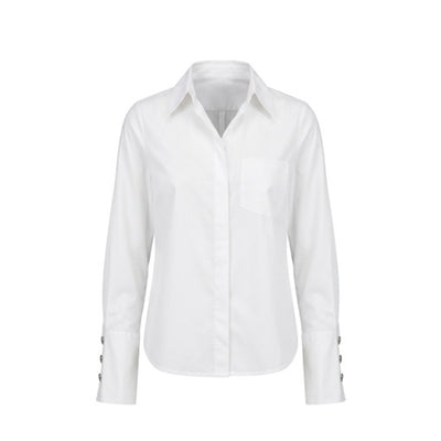 Liverpool Los Angeles - Womens Long Slv Button Front Woven Shirt