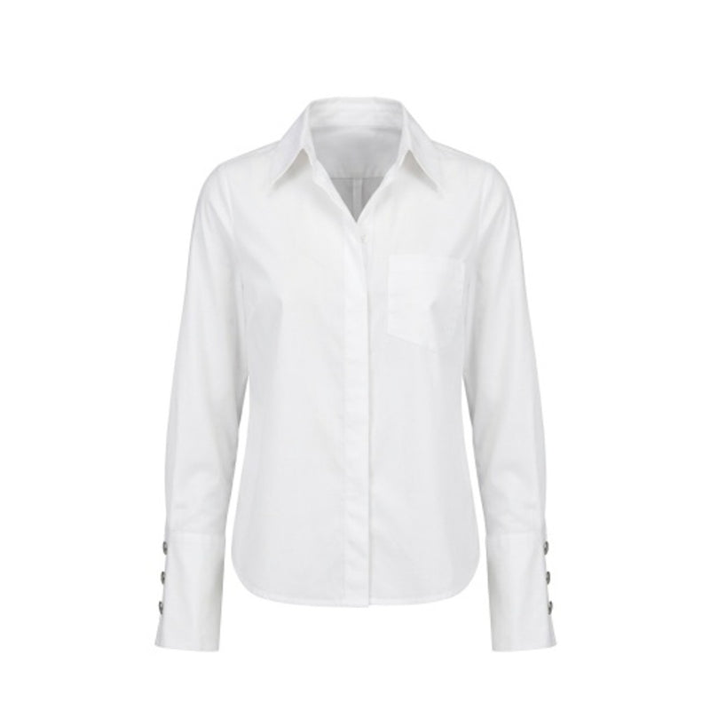 Liverpool Los Angeles - Womens Long Slv Button Front Woven Shirt