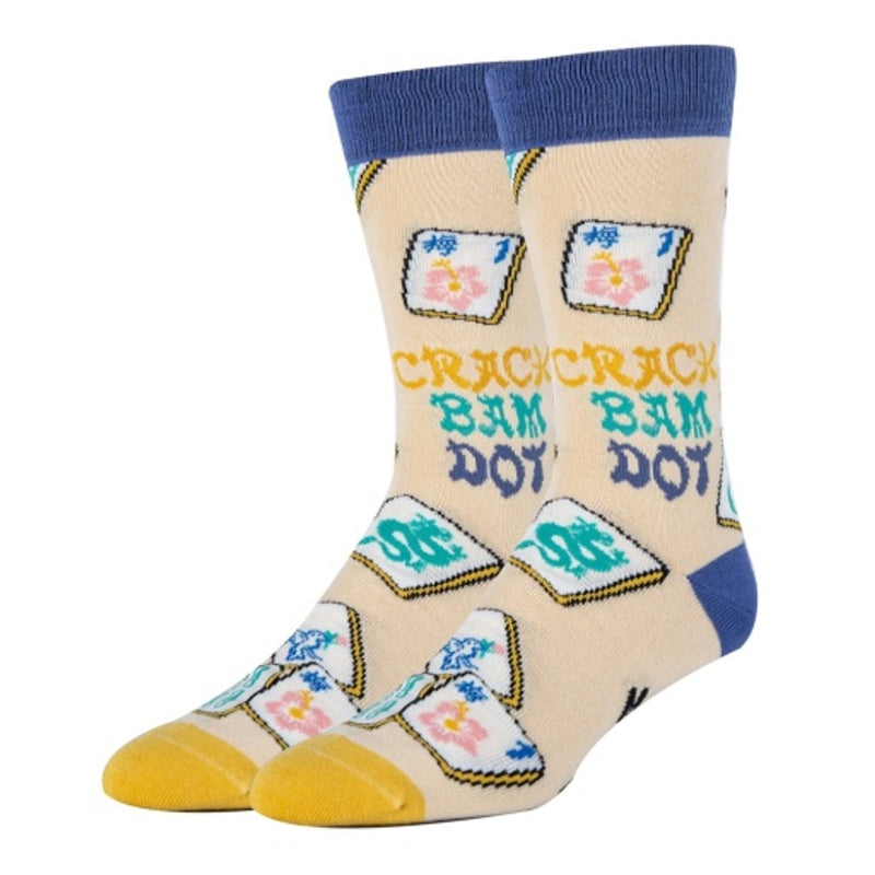 Oooh Yeah - Mens Mahjong Games-Mens Crew Sock
