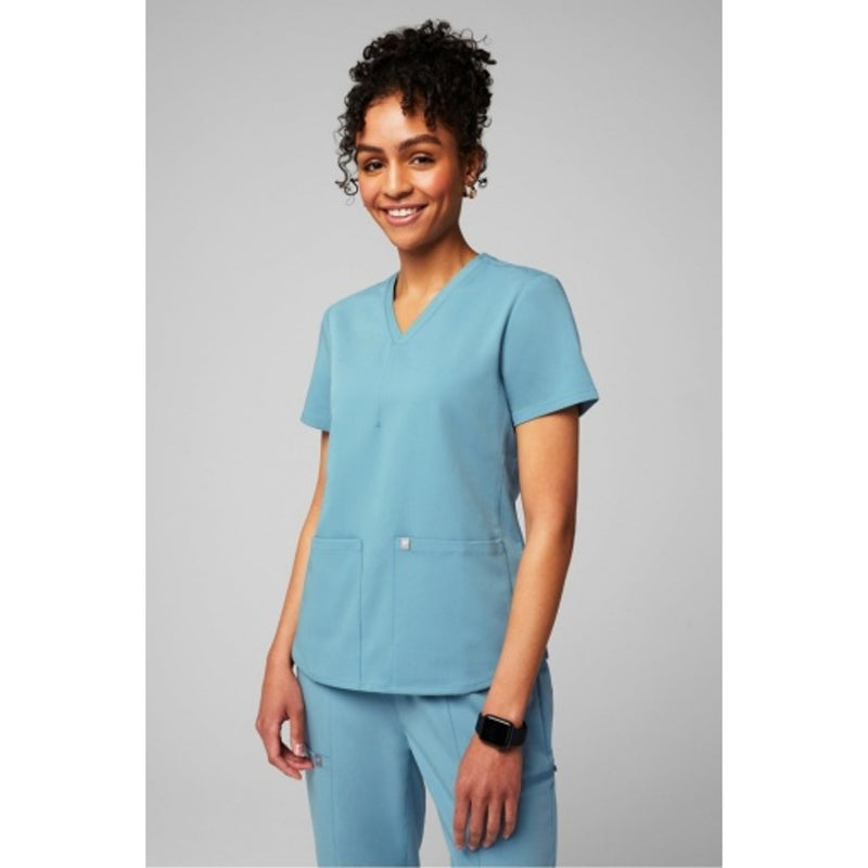Fabletics - Womens Method Scrub Top - Wave