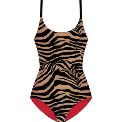 Natori - Womens Riviera Reversible One Piece Swimsuit