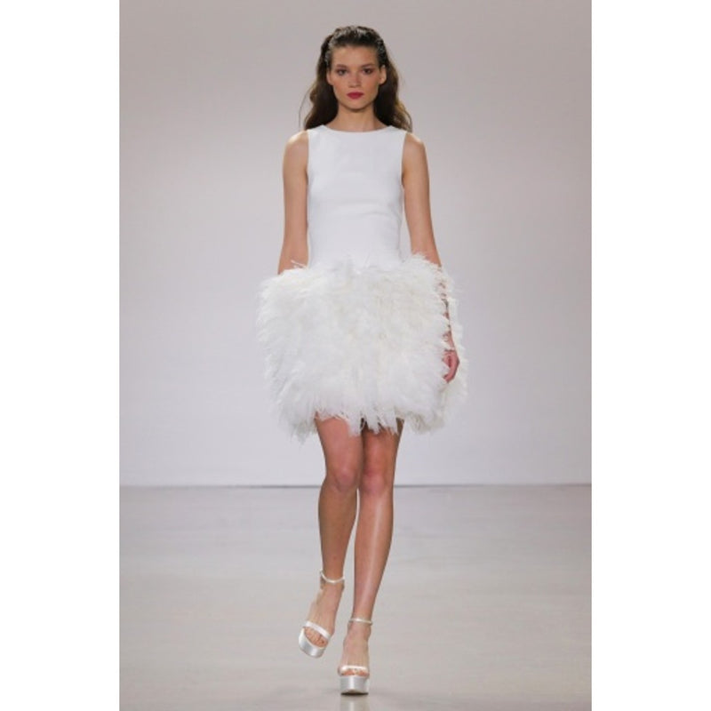 Badgley Mischka - Womens Fthrstulle Skirt Ctl