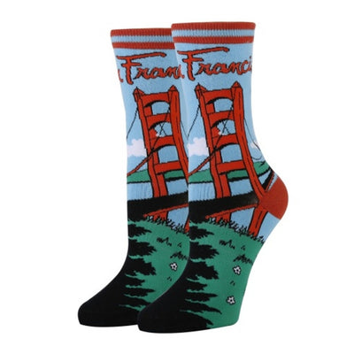 Oooh Yeah - Womens San Francisco Womens Crew Socks