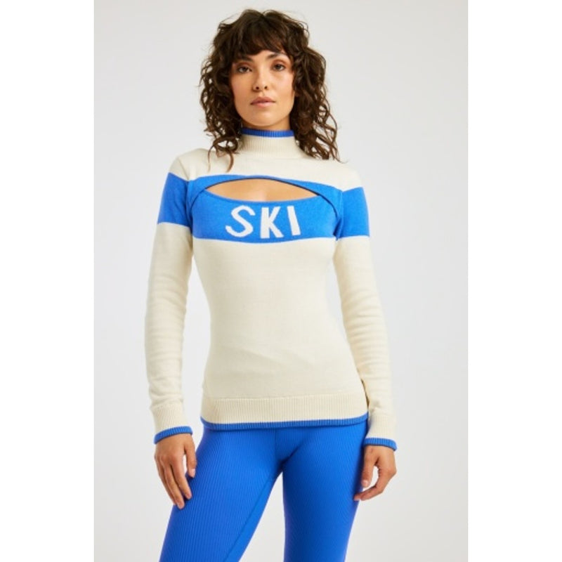 Year of Ours - Womens Cut Out Ski Sweater