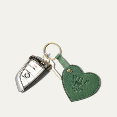 WILL Leather Goods - Unisex Heart Keychain