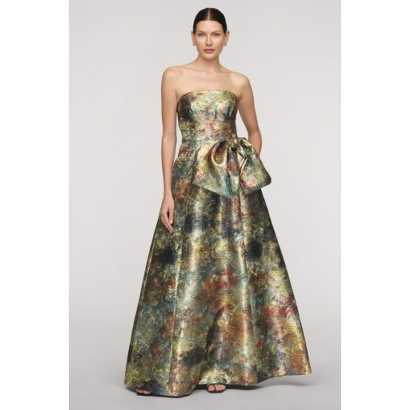 JS Collections - Womens Mabel a-Line Gown