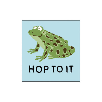 Little Blue House - Unisex Hop to It Eco Dishcloth