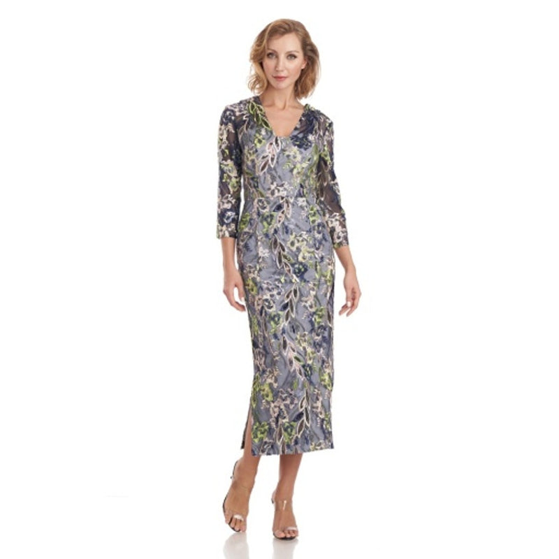JS Collections - Womens Piper Midi Dress