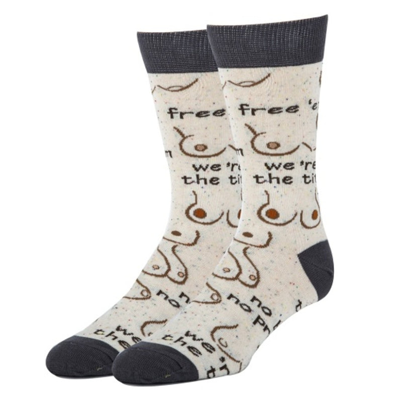 Oooh Yeah - Mens Crew Socks-Free'em