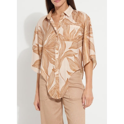 Lysse - Womens Nilza Tie Dolman Sleeve Shirt