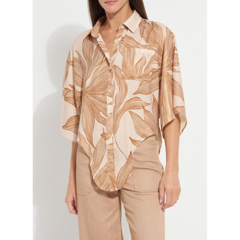 Lysse - Womens Nilza Tie Dolman Sleeve Shirt