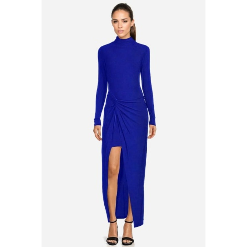 Badgley Mischka - Womens Halter Sarong Maxi