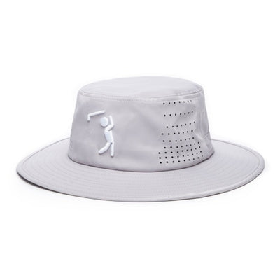 Bogey Bros - Unisex Bogeyman Light Grey Bucket Hat
