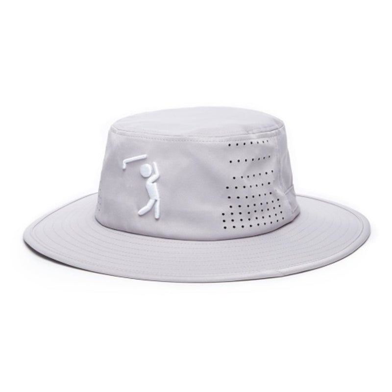 Bogey Bros - Unisex Bogeyman Light Grey Bucket Hat