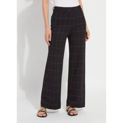 Lysse - Womens Erin Hi Waist Wide Leg Ponte