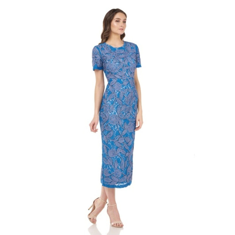JS Collections - Womens Soutache Ss Shift Dress