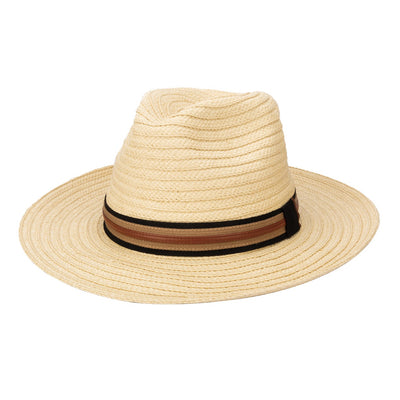San Diego Hat Company - Pbf7401-Mens Panama with Layered Webbing & Faux