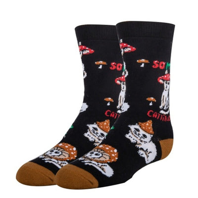 Oooh Yeah - Kids Cattitude-Kids Crew Socks