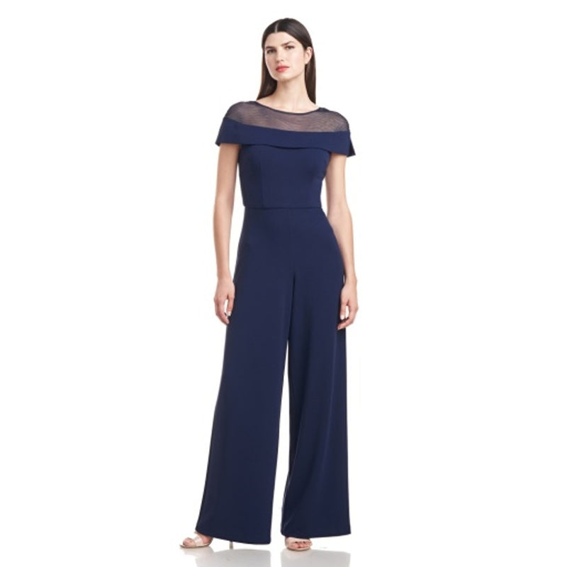 JS Collections - Womens Briar Platter Collar Jumpsuit