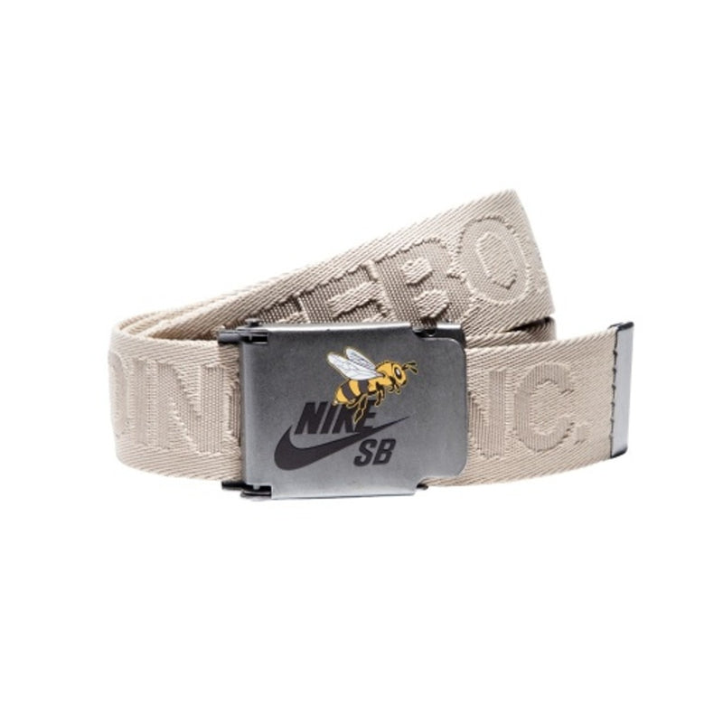 Nike - Will Leather Goods Men's Reversible Logo Jacquard Web with Sb Bee Print Buckl