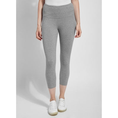 Lysse - Womens Flattering Cotton Crop Legging Curvy