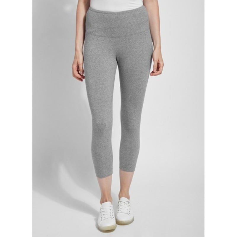 Lysse - Womens Flattering Cotton Crop Legging Curvy