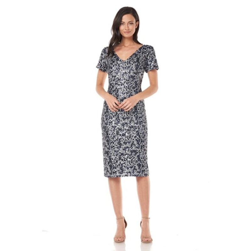 JS Collections - Womens Sequin Cocktail Dress
