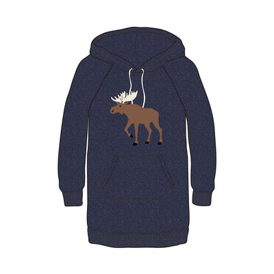 Little Blue House - Unisex Moose Adult Oversized Hoodie