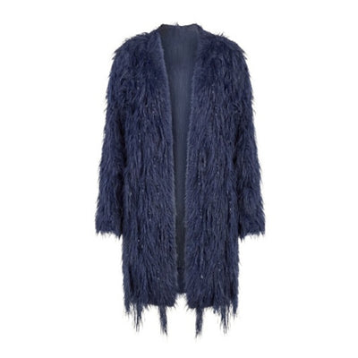 Liverpool Los Angeles - Womens Long Slv Open Front Sweater Coat
