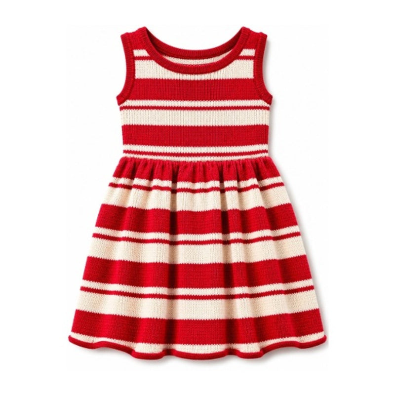Hope & Henry - Girls Organic Sleeveless Sweater Dress