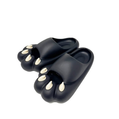 Oooh Yeah - Unisex Black Claws-Silly Slides-Unisex