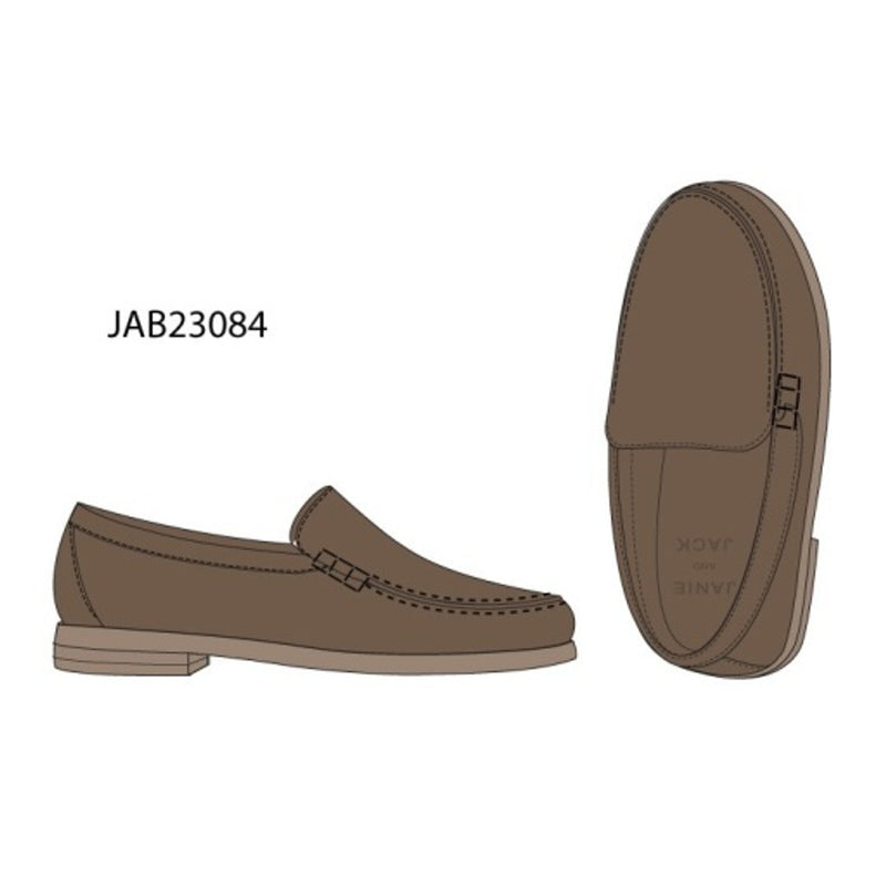 Janie and Jack - Kids B Brn Loafer E1