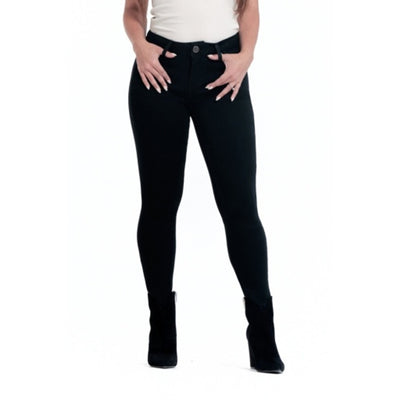 1822 Denim - Womens Petite 26" Thigh Slimming Shapewear Skinny Jean
