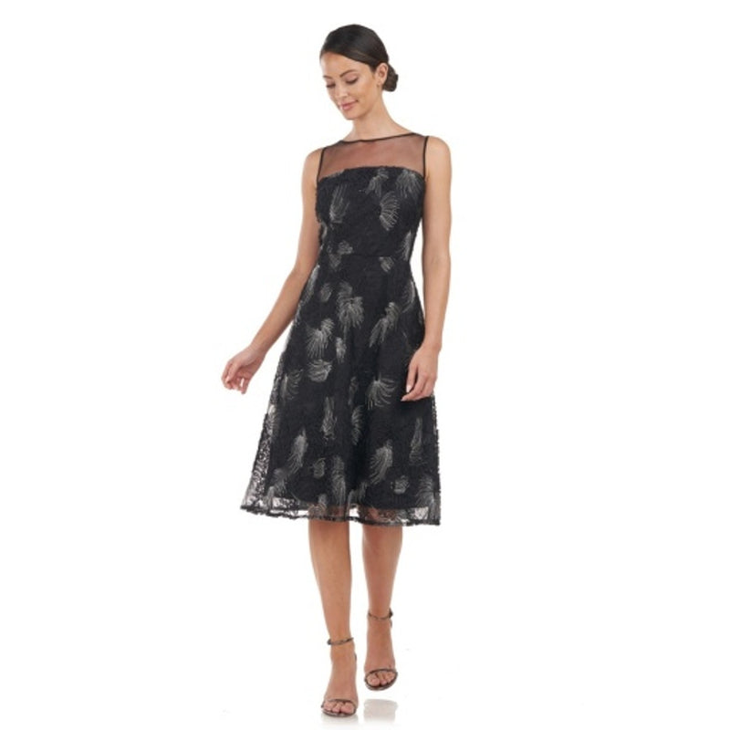 JS Collections - Womens Raegan a-Line Cocktail Dress