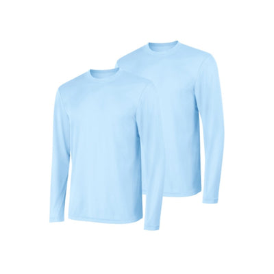 Hanes - Mens Sport Cool Dri Men's Performance Long Sleeve T-Shirt Value 2-Pack
