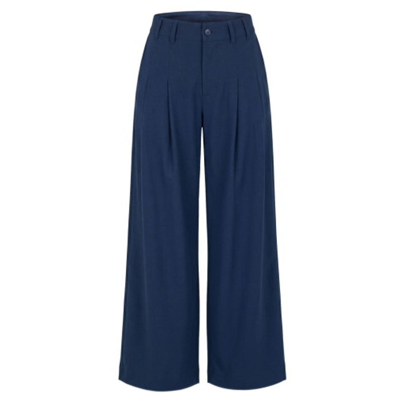 Liverpool Los Angeles - Womens Hr Pleated Wide Leg Trouser