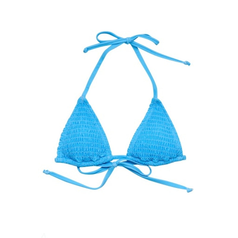 Snapper Rock - Womens Oceano Recycled Shirred Bikini Top
