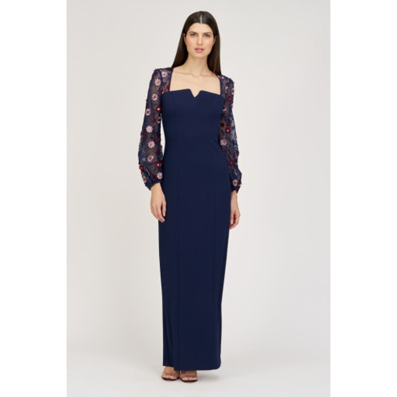 JS Collections - Womens Annalee Column Gown