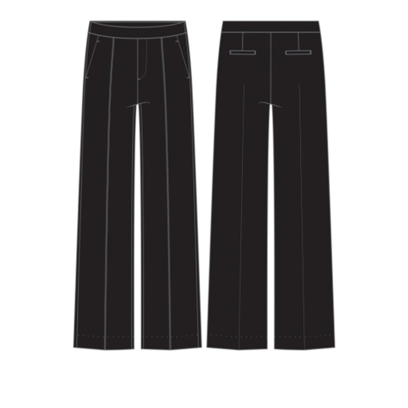 Liverpool Los Angeles - Womens Kayla Pull on Wide Leg Trouser 29 Ins